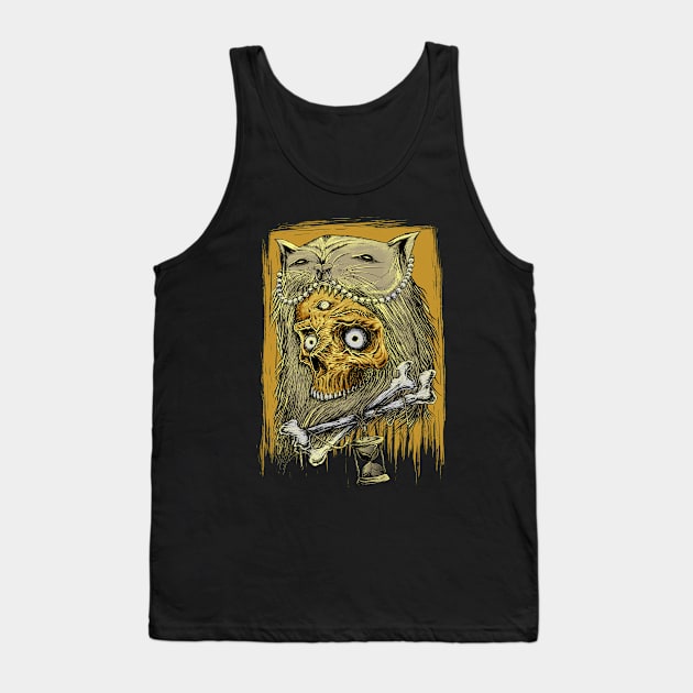 DEAD CHIEF Tank Top by iqbalgarint